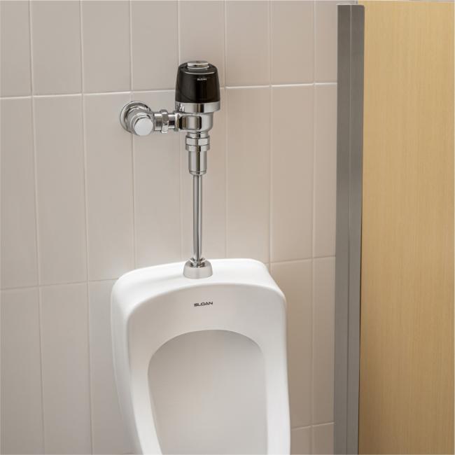 G2 8186 Sensor Flushometer and SU-7009 Urinal